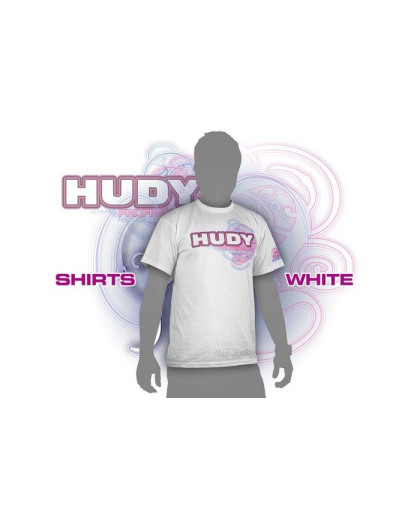 HUDY T-SHIRT - WHITE (L) - 281045L - HUDY