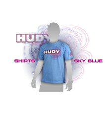 T-Shirt - Bleu ciel (M) - HUDY - 281046M