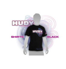 HUDY T-SHIRT - BLACK (XXL) - 281047XXL - HUDY