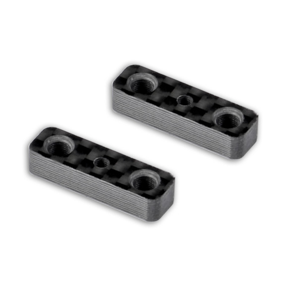 CARBON BATTERY PLATE SHIM (2) - XRAY - 306175-C