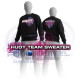 HUDY SWEATER - BLACK (XXL) - 285401XXL - HUDY