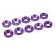Rondelle alu FHC M5 - Violet - 10 pcs - CORALLY - C-31222