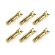 Prise male 4.0mm Spring Type - 6 pcs - CORALLY - C-50172