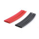 Gaine thermo 2.4mm - Rouge+Noir - 10 pcs - CORALLY - C-50220