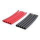 Gaine thermo 4.7mm - Rouge+Noir - 10 pcs - CORALLY - C-50222