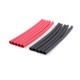 Gaine thermo 3.2mm - Rouge+Noir - 10 pcs - CORALLY - C-50221