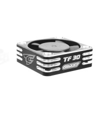 Aluminium Cooling Fan 30mm BEC connector - Black/Silver - C-53110-2