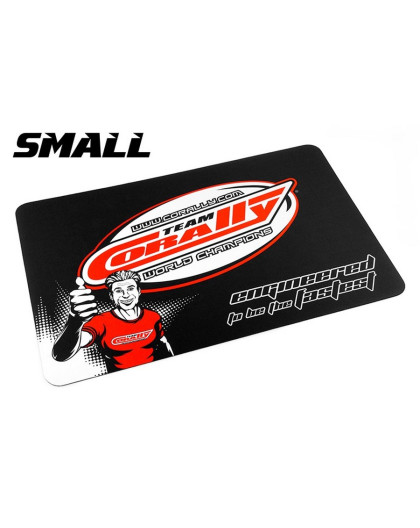 TEAM CORALLY - PIT MAT - SMALL - 600X400MM - 2MM THICK - C-90272 - CO