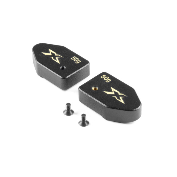 X4F BALANCING WEIGHT FRONT LEFT & RIGHT (50+50g) - XRAY - 309825