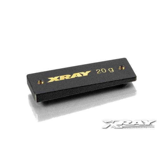 Poids long 20g pour châssis (1) - XRAY - 309853