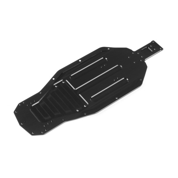 XT2'23/XB2'23 ALU CHASSIS WITH BENT SIDES 2.5MM LONG  - XRAY - 321115