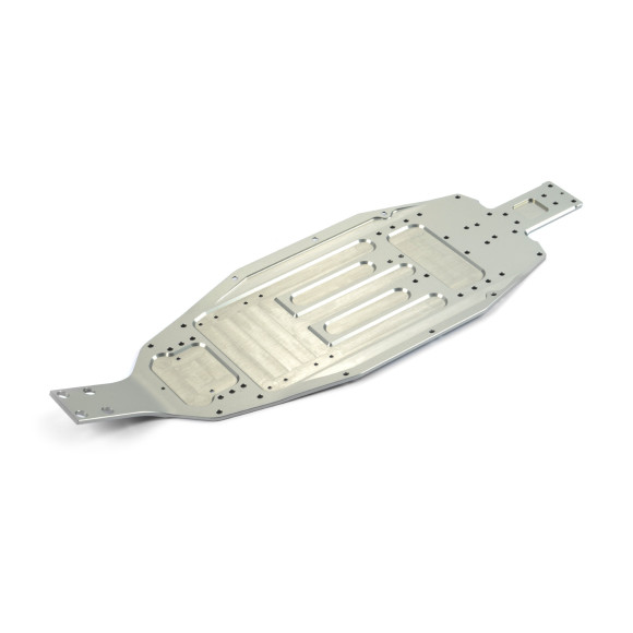 XB2 ALU CHASSIS - 2.5MM - MID-SIZE - REAR WIDE - XRAY - 321124