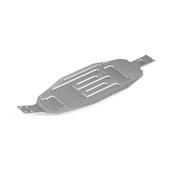 XT2 ALU CHASSIS - 2.5MM - LONG - REAR WIDE - XRAY - 321127