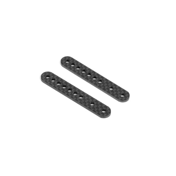SCX GRAPHITE REAR BODY HOLDERS ADAPTER 2.2MM (2) - XRAY - 321322