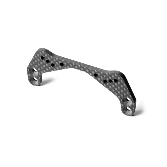 XB2'20 GRAPHITE SHOCK TOWER FRONT 3.0MM - 322085 - XRAY