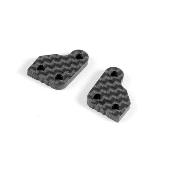 GRAPHITE EXTENSION FOR STEERING BLOCK (2) - 3 SLOTS - XRAY - 322293