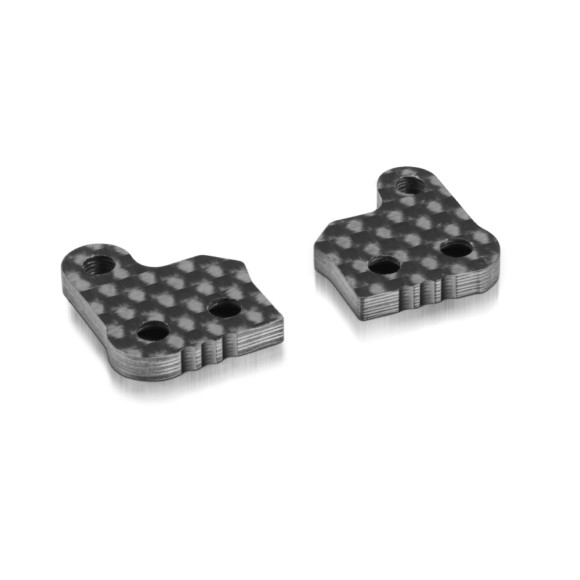 GRAPHITE EXTENSION ALU STEERING BLOCK (1+1) - 3 SLOTS - XRAY - 322299