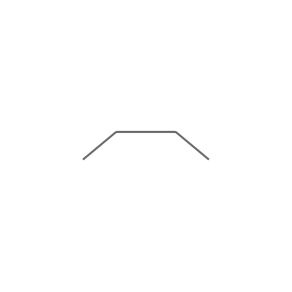 XB2 ANTI-ROLL BAR FRONT FOR BRIDGE UPPER DECK 0.8 MM - XRAY - 322489