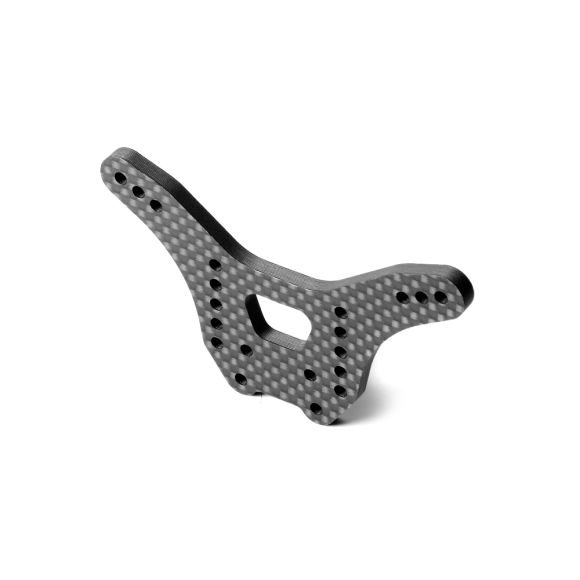 XB2'20 GRAPHITE SHOCK TOWER - LCG - REAR 4.0MM - 323087 - XRAY