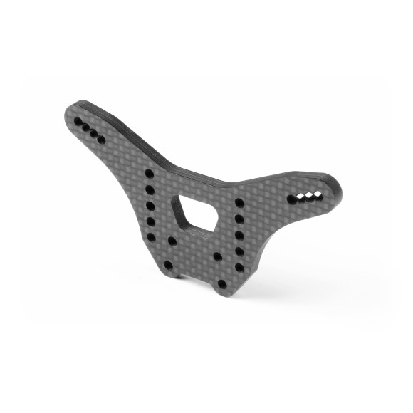 XB2 GRAPHITE SHOCK TOWER - REAR - LOWER - XRAY - 323090
