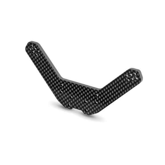 XT2 CARBON SHOCK TOWER BRIDGE UPPER DECK LOWER REAR - XRAY - 323095