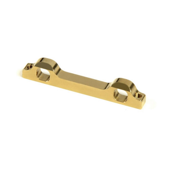 BRASS REAR LOWER SUSP. HOLDER - NARROW - FRONT - 323312 - XRAY