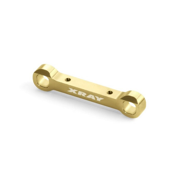 BRASS REAR LOWER SUSP. HOLDER - REAR - 323321 - XRAY