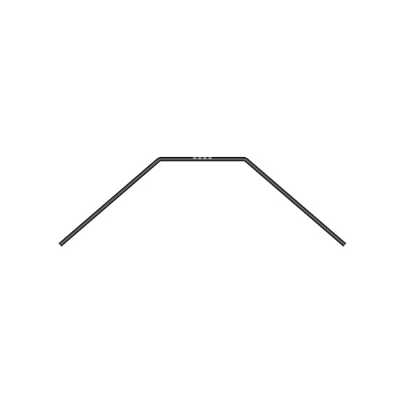 XB2 Barre anti-roulis arrière - Courte - 1.4mm - XRAY - 323494