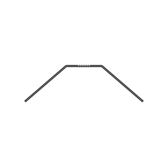 XB2 ANTI-ROLL BAR REAR - SHORT - 1.6 MM - XRAY - 323496