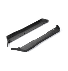 COMPOSITE CHASSIS SIDE GUARDS L+R - V2 - GRAPHITE - XRAY - 361277-G