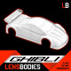 Carrosserie Lens 1/10 Touring Ghibli Standard - HOT RACE