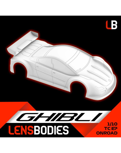 Carrosserie Lens 1/10 Touring Ghibli Ultra Light - HOT RACE