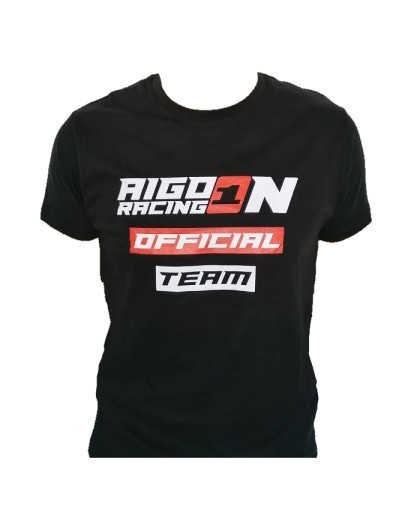 T-Shirt Aigoin Racing Noir Taille L - AIGOIN RACING - 001L