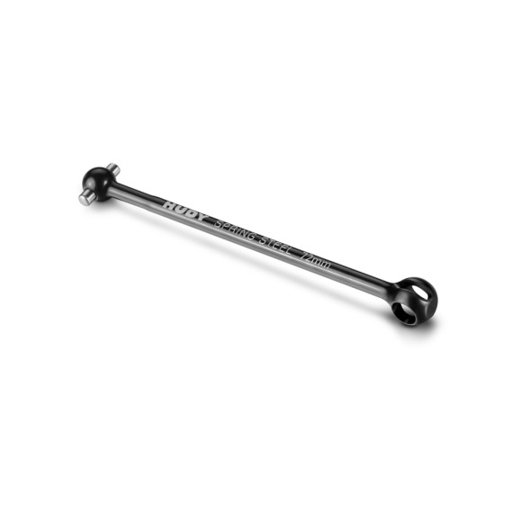 REAR DRIVE SHAFT 72MM WITH 2.5MM PIN - HUDY SPRING STEEL™ - 325325 - 