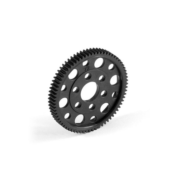 SLIPPER ELIMINATOR COMPOSITE SPUR GEAR 72T / 48 - 325872 - XRAY