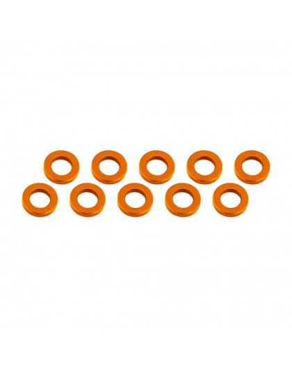 Rondelles 3x6x1mm - Orange (10pcs) - ULTIMATE - UR1505-G