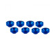 M3 ALUMINUM SERVO WASHER BLUE (8 pcs) - UR1507-A - ULTIMATE