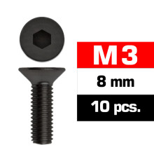 M3x8mm FLAT HEAD SCREWS (10 pcs) - UR161308 - ULTIMATE