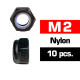 M2 NYLON LOCKNUTS (10 pcs) - UR165200 - ULTIMATE