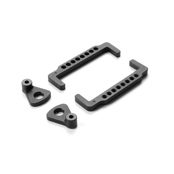 COMPOSITE LIPO BATTERY HOLDER - LONG (2+2) - XRAY - 326176-L