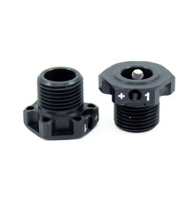 Hexagones de roue +1mm (2pcs) - ULTIMATE - UR1905-1