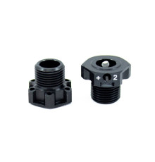 Hexagones de roue +2mm (2pcs) - ULTIMATE - UR1905-2