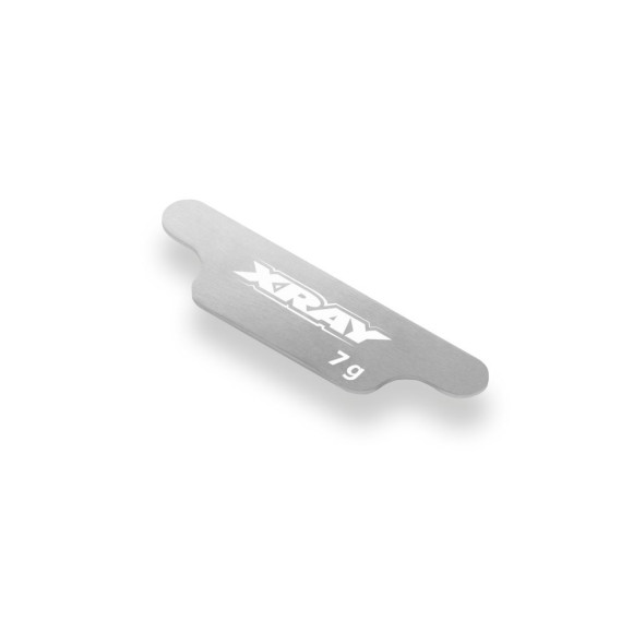 STAINLESS STEEL WEIGHT 7G - MIDDLE - 326184 - XRAY