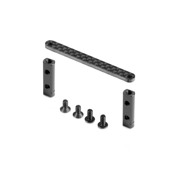ALU SERVO HOLDERS & GRAPHITE BRIDGE - XRAY - 326201