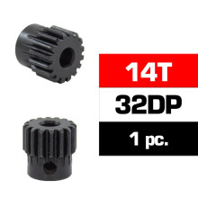 Pignon 14T Acier 32DP - D5.0mm - ULTIMATE - UR4312-14