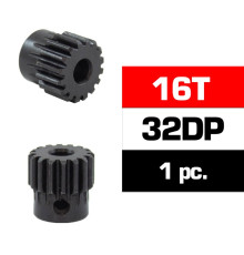 HSS STEEL 32DP PINION GEAR 16T W/5.0mm BORE - ULTIMATE - UR4312-16