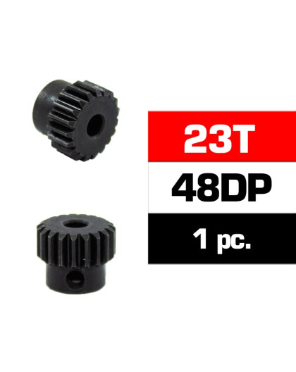 HSS STEEL 48DP PINION GEAR 23T W/3.17mm BORE - ULTIMATE - UR4314-23