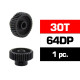 HSS STEEL 64DP PINION GEAR 30T W/3.17mm BORE - ULTIMATE - UR4316-30