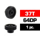 HSS STEEL 64DP PINION GEAR 37T W/3.17mm BORE - ULTIMATE - UR4316-37
