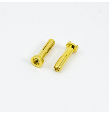 Prises PK 4.0mm males (2) - ULTIMATE - UR46108